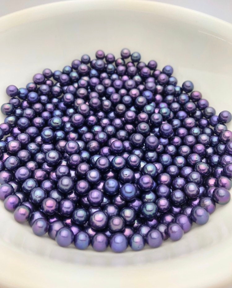 Real purple pearls!!! 3 foot store long