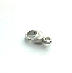 14K white gold 3.80mm lobster claw clasp, SKU#12-17-401