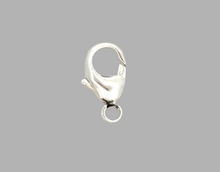 14K Solid 5.93mm White Gold Lobster Clasp, SKU#12-217-409