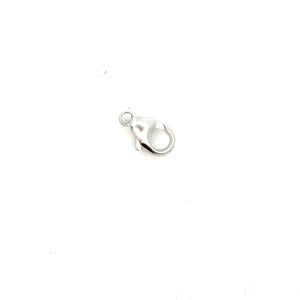 14K Solid 5.93mm White Gold Lobster Clasp, SKU#12-217-409