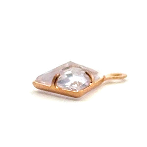 Gold Plated Triangle Charm, Sku#M3219