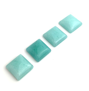 Rose Blue Jasper Square Cabochon Sku#M1891