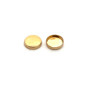 5mm Round Bezel Cup 1.4mm, #4008505