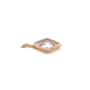 Gold Plated Triangle Charm, Sku#M3219