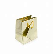 Paper Tote Gold Metallic