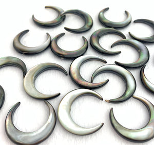 Mother of Pearl Moon Beads Sku#M1080