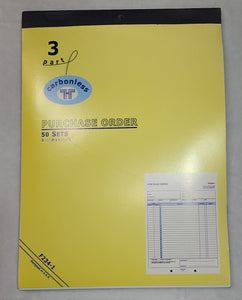 3-Part Purchase Order Book