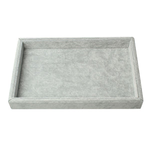 Grey Velvet Display Box