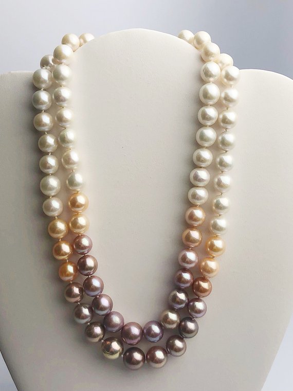 AA17-25mm White Natural Edison Pearls Beads,full strand loose pearl, Nucleated pearl,wholesale price nature Edison sold pearlsEN063