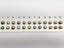 9.5-10mm Tahitian AA Loose Matched Pearls, 10mm Round (279)