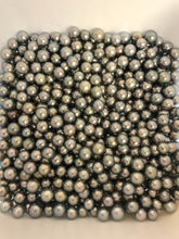 AAA Tahitian Pearls, Silver overtones, Round shape, 9mm