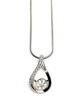 Sterling Silver Pearl Pendant Setting - SP63. Setting only. No pearl included.