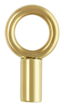 Crimp Endcap (1.0mm ID) w/Ring GP, 14k gold filled. Made in USA. #4000771