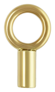 Crimp Endcap (1.0mm ID) w/Ring GP, 14k gold filled. Made in USA. #4000771