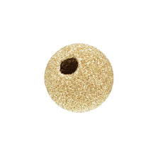 10.0mm Stardust Bead 2.0mm Hole, 14k gold filled. Made in USA. #4001210S