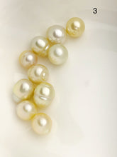 10 Pearls - SouthSea Pearls From Burma - Natural Color - 9 to 13mm (#530 No. 1-6)