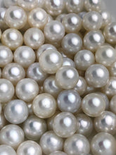 9mm White South Sea Loose Pearls, Round, 9mm - 9.9mm, AAA Quality