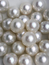 13mm White South Sea Loose Pearls, Round, 13mm - 13.9mm, AAA Quality