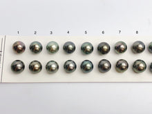 9mm Tahitian Pearls Round, A, Loose Matched Pairs 9mm (588)