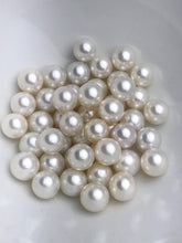 12mm White South Sea Loose Pearls, Round, Near Round, 12mm - 12.9mm, AAA Quality