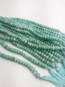 HALF OFF SALE - 10.5mm Amazonite Faceted Gemstone Beads, Full Strand, Semi Precious Gemstone, 8" (#13)