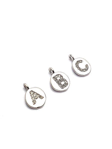 Sterling Silver Alphabet Charms