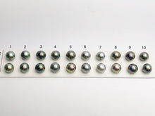 Tahitian Loose Pearls , Drop AAA, Multi Colored Matched Pairs, 11-12mm, #644