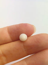 Tridacna White Clam Pearl Loose 8.61mm x 6.7mm No. 47