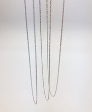 Sterling Silver Rhodium Rope Chain (S009R)