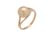 14K Gold Pearl Ring Setting  (TR-021)