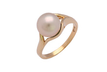 14K Gold Pearl Ring Setting (TR-036)