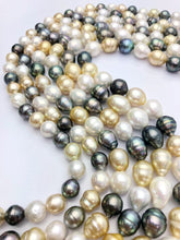 Multicolor Tahitian/South Sea/Edison Pearl Strands