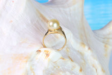 14K Gold Pearl Ring Setting (TR-036)