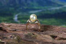 14K Gold Pearl Ring Setting  (JPR-670)