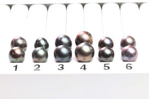 Paired Tahitian Pearl Matched Sets (12-14mm), Pick Your Pearls! (PLP025)