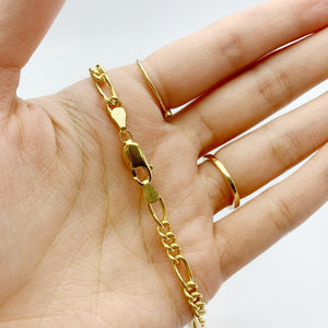 18” 14k Gold Filled Figaro Chain 4.0mm (S5031CLC)