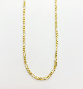 18” 14k Gold Filled Figaro Chain 1.5mm  (S2031CLC-18)