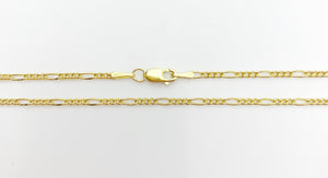 18” 14k Gold Filled Figaro Chain 1.5mm  (S2031CLC-18)