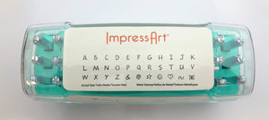 Impress Art Alphabet Metal Stamps