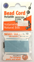 Turquoise Bead Cord - Perlseide