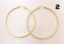 14k Gold Filled Euro Wire Hoop Earrings