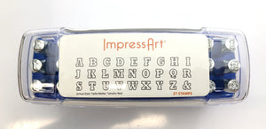 Impress Art Alphabet Metal Stamps