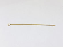 Head pin, 14k gold filled, Head pin 027 “X2” 22 gauge, 327-2.00(14KGF)