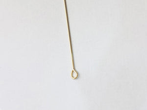 Head pin, 14k gold filled, Head pin 027 “X2” 22 gauge, 327-2.00(14KGF)