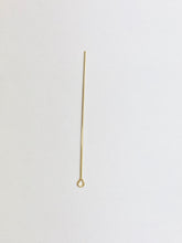 Head pin, 14k gold filled, Head pin 027 “X2” 22 gauge, 327-2.00(14KGF)