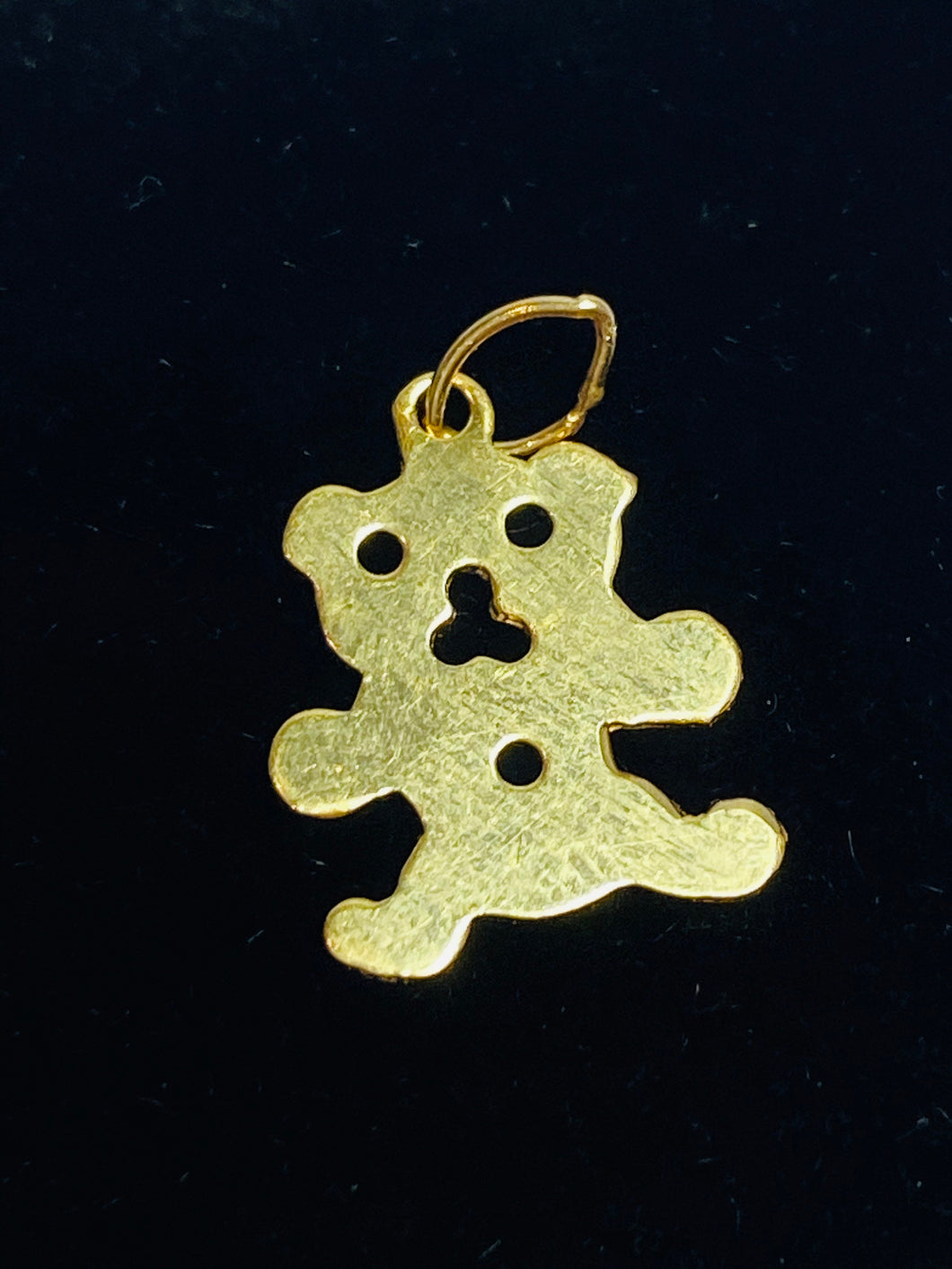 Adorable Little 14K Gold filled Teddy Bear Charms/Findings 11mm-13mm, sku #504