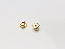 Beautiful 14KGF Ear clutch floral , ear backing , 14K gold filled , Sku #50-4C