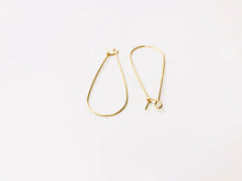 Beautiful 14KGF ear wire , 14K gold filled , sku#756-43