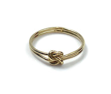 14KGF double knot ring , 14K gold filled , Sku #405K2R5