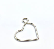 Silver Heart Charm Sku#500H155RC